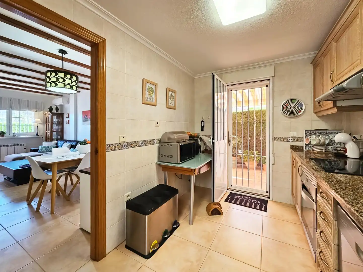 Kitchen of Houses for sale in Santa Pola  with Air Conditioner, Private garden and Terrace