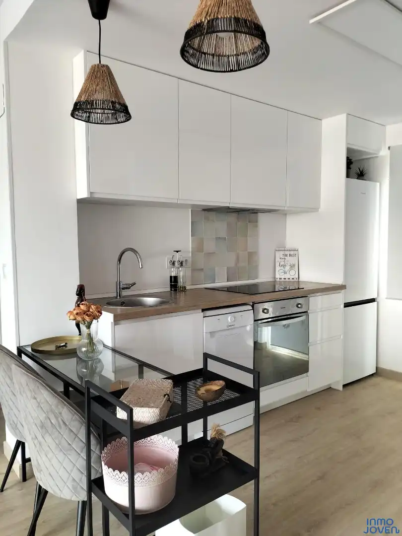 Kitchen of Apartments for rent in El Campello  with Air Conditioner, Heating and Terrace
