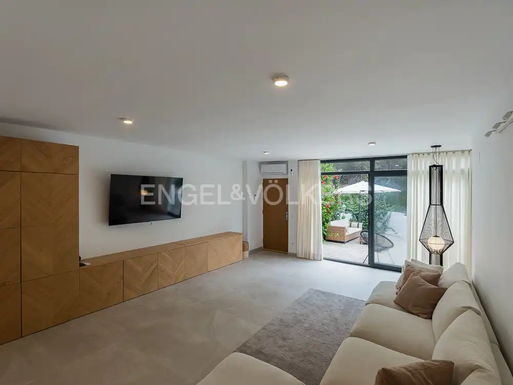 Living room of Houses for rent in Valencia  with Air Conditioner, Heating and Private garden