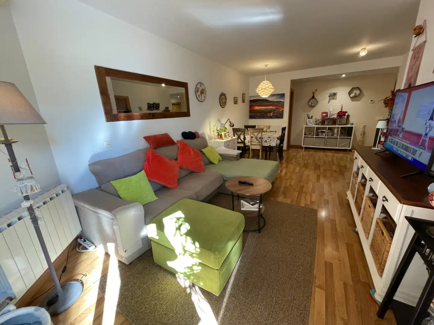 Sala de estar de Piso en venta en Cambrils con Aire acondicionado, Calefacción y Parquet