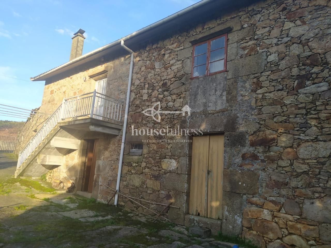 Vista exterior de Finca rústica en venda en Ferrol amb Calefacció, Jardí privat i Traster