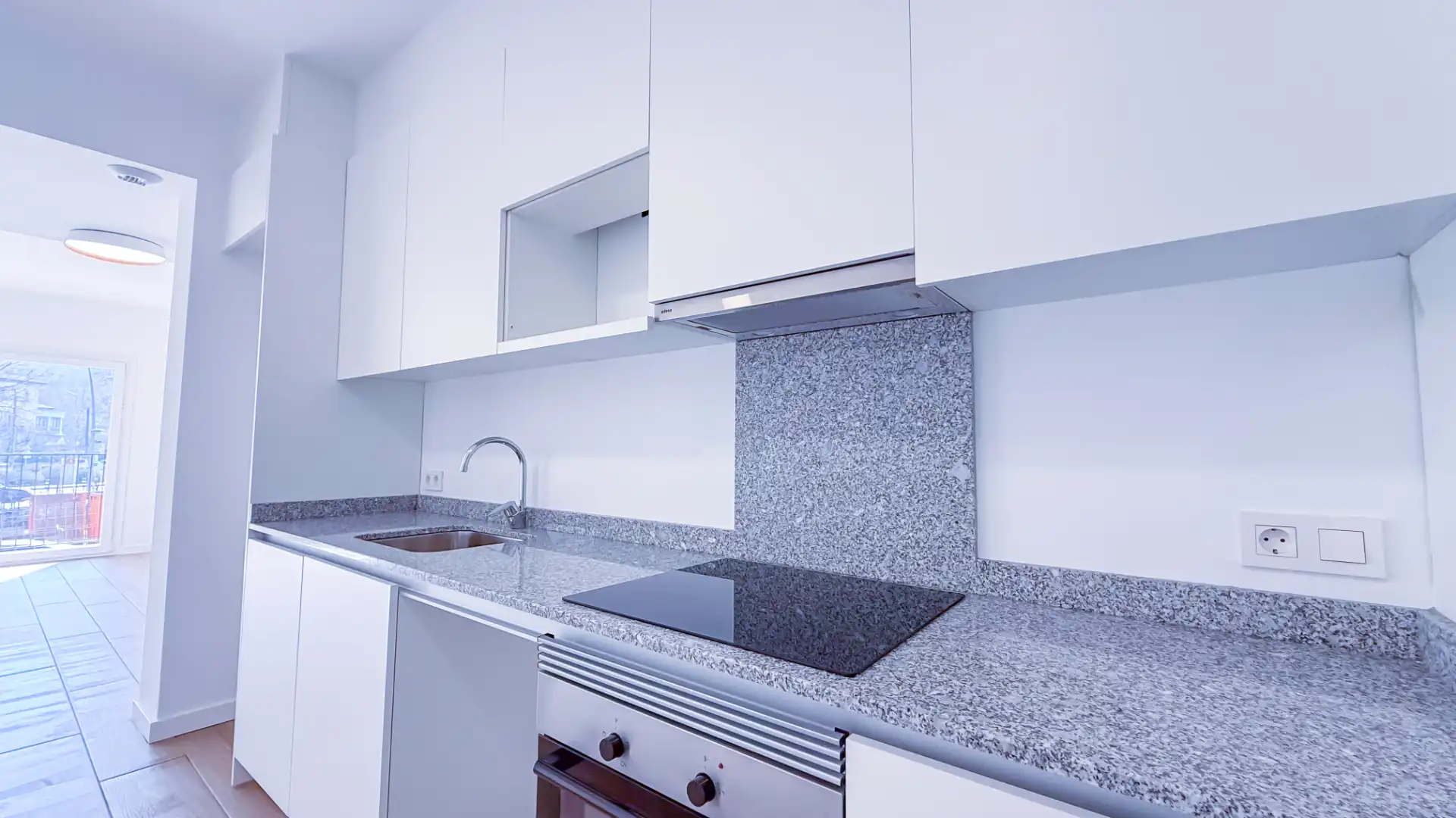 Kitchen of Flat for rent in Olot  with Air Conditioner, Heating and Oven
