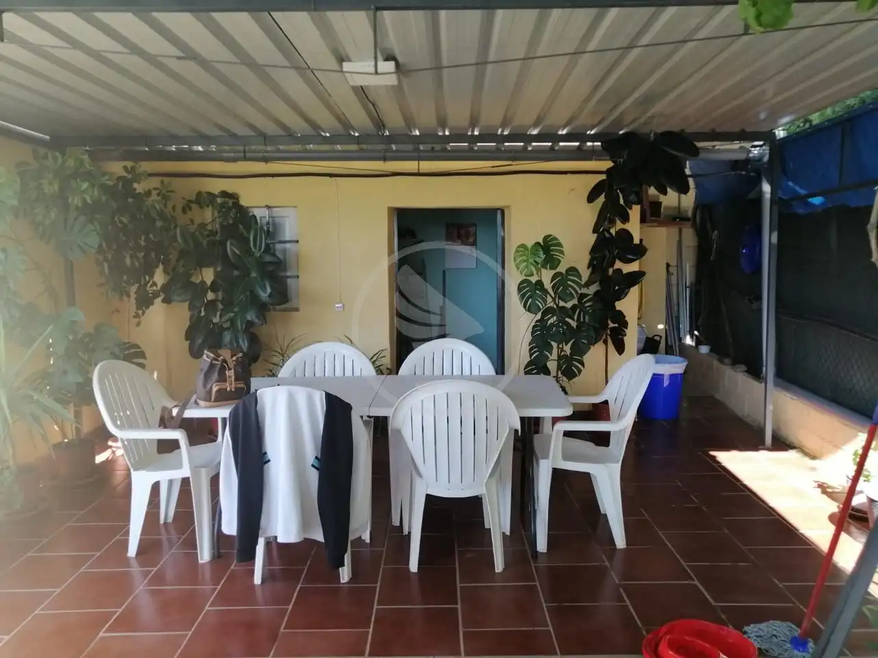 Terrasse von Country house zum Verkauf in Linares mit Privatgarten, Terrasse und Schwimmbad