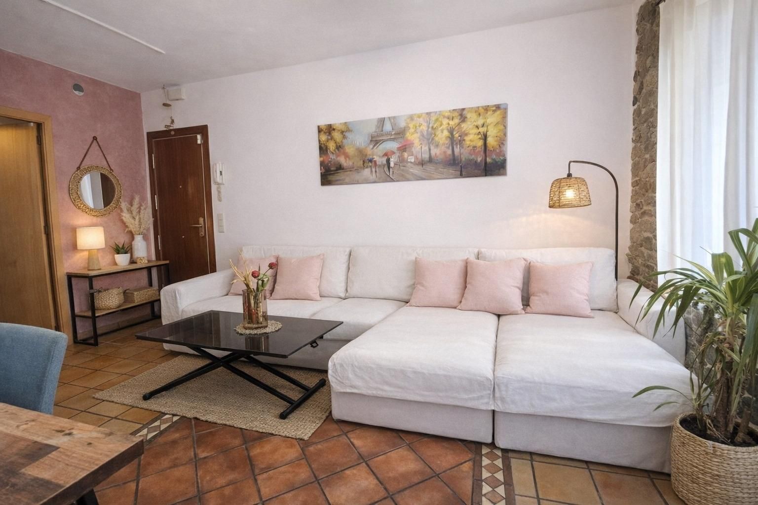 Sala de estar de Piso en venta en Granollers con Calefacción