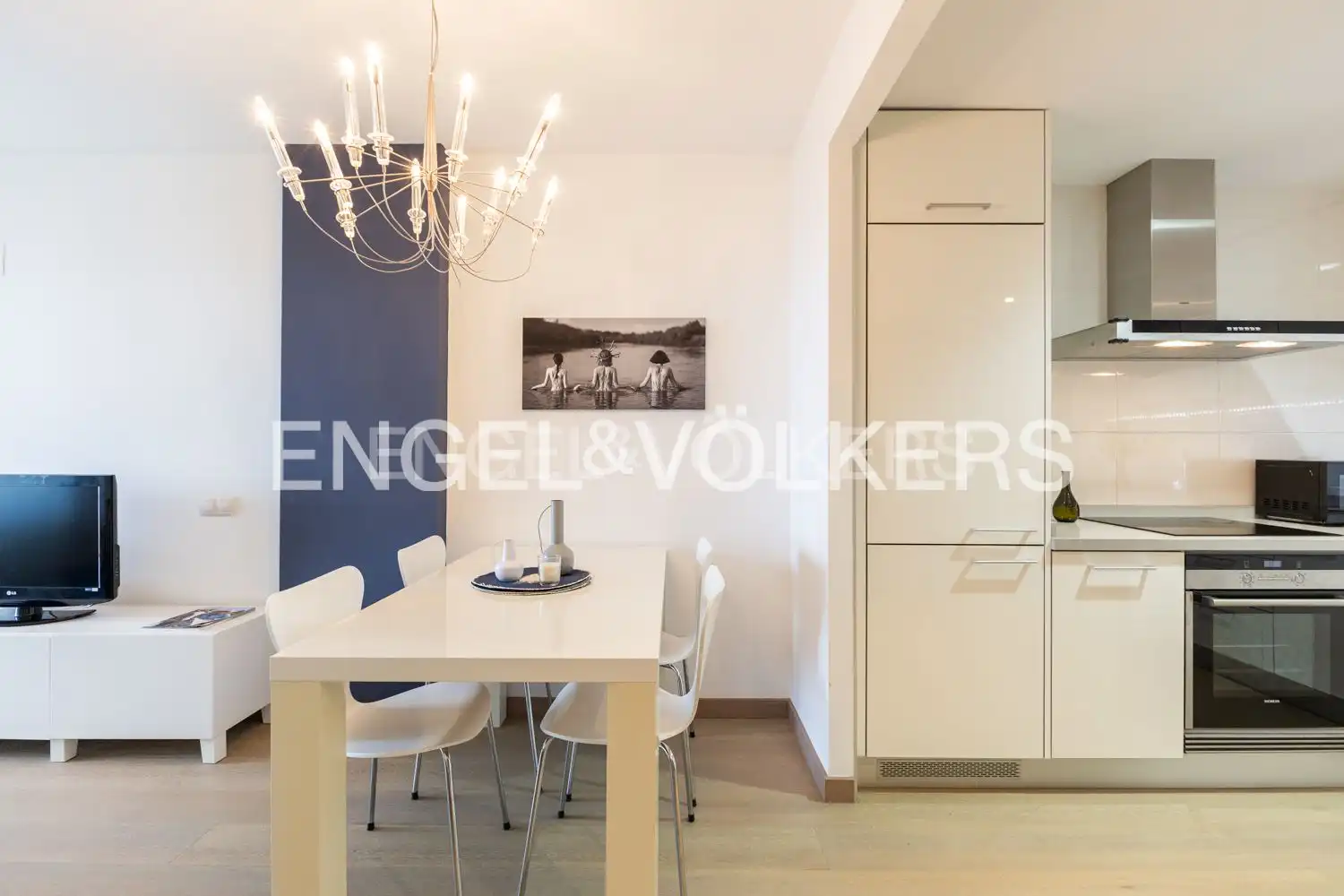 Dining room of Flat for rent in Alboraya  with Air Conditioner, Heating and Private garden