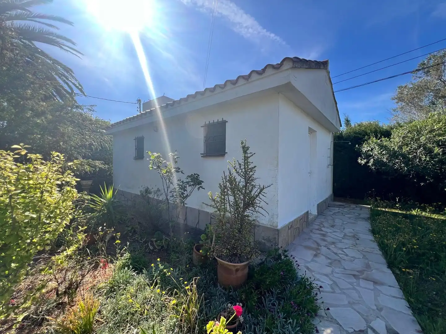 Außenansicht von Haus oder Chalet zum Verkauf in La Ràpita mit Privatgarten, Terrasse und Möbliert