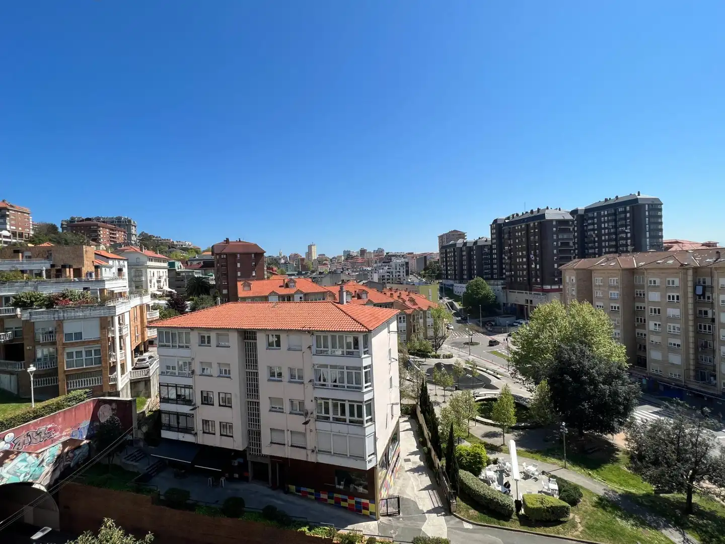 Vista exterior de Piso en venta en Santander