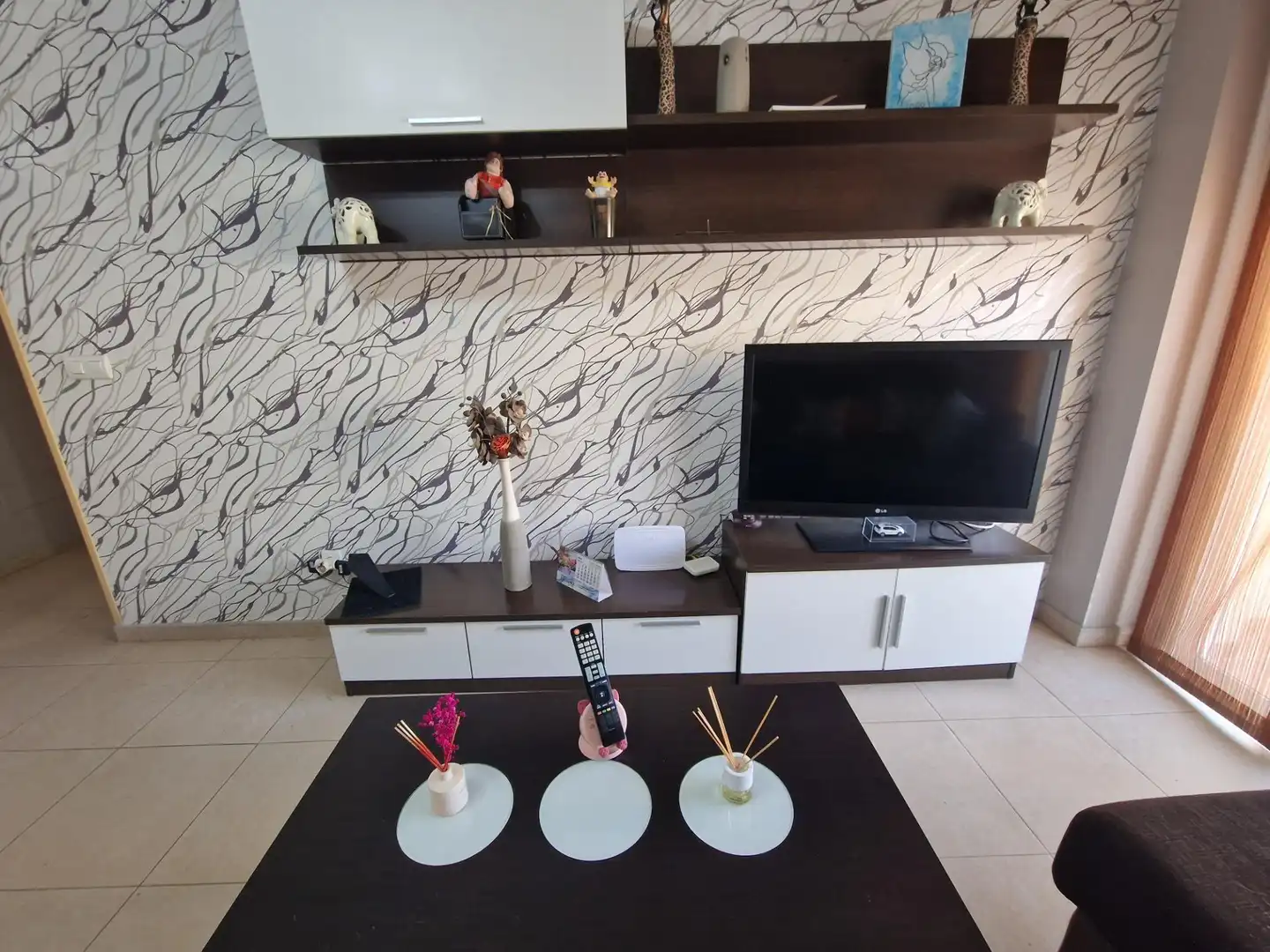 Sala d'estar de Pis en venda en Águilas amb Aire condicionat i Moblat