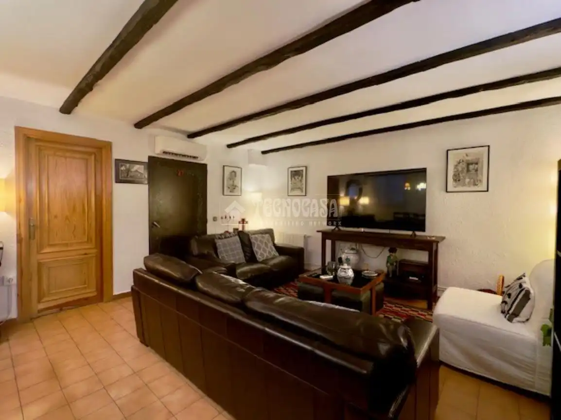 Living room of Detached homes for sale in Las Rozas de Madrid  with Air Conditioner, Heating and Private garden