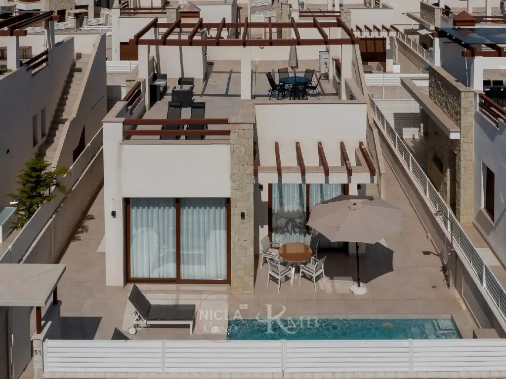 Terrassa de Casa o xalet de lloguer en Vera amb Aire condicionat, Terrassa i Piscina