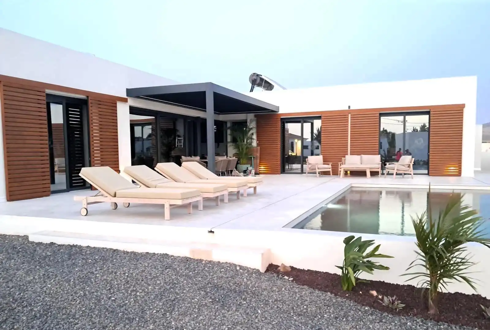 Terrace of Houses for sale in La Oliva  with Air Conditioner, Private garden and Terrace