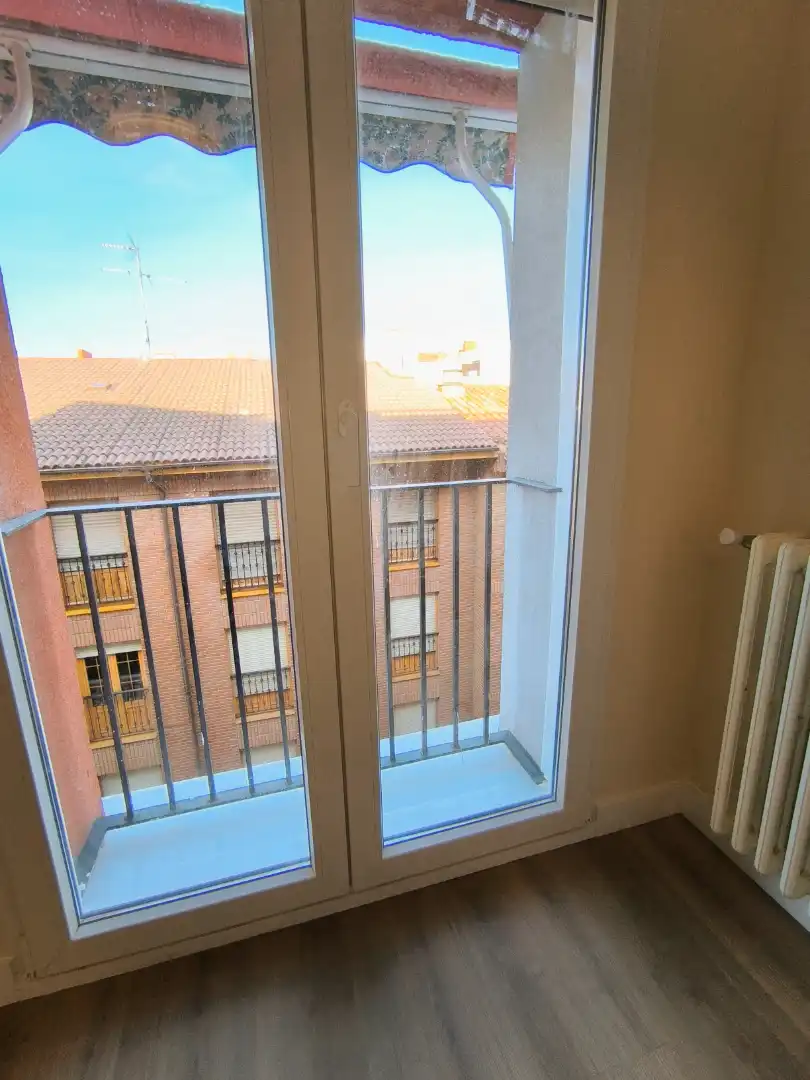 Balcony of Flat for rent in Palencia  with Heating, Parquet flooring and Terrace