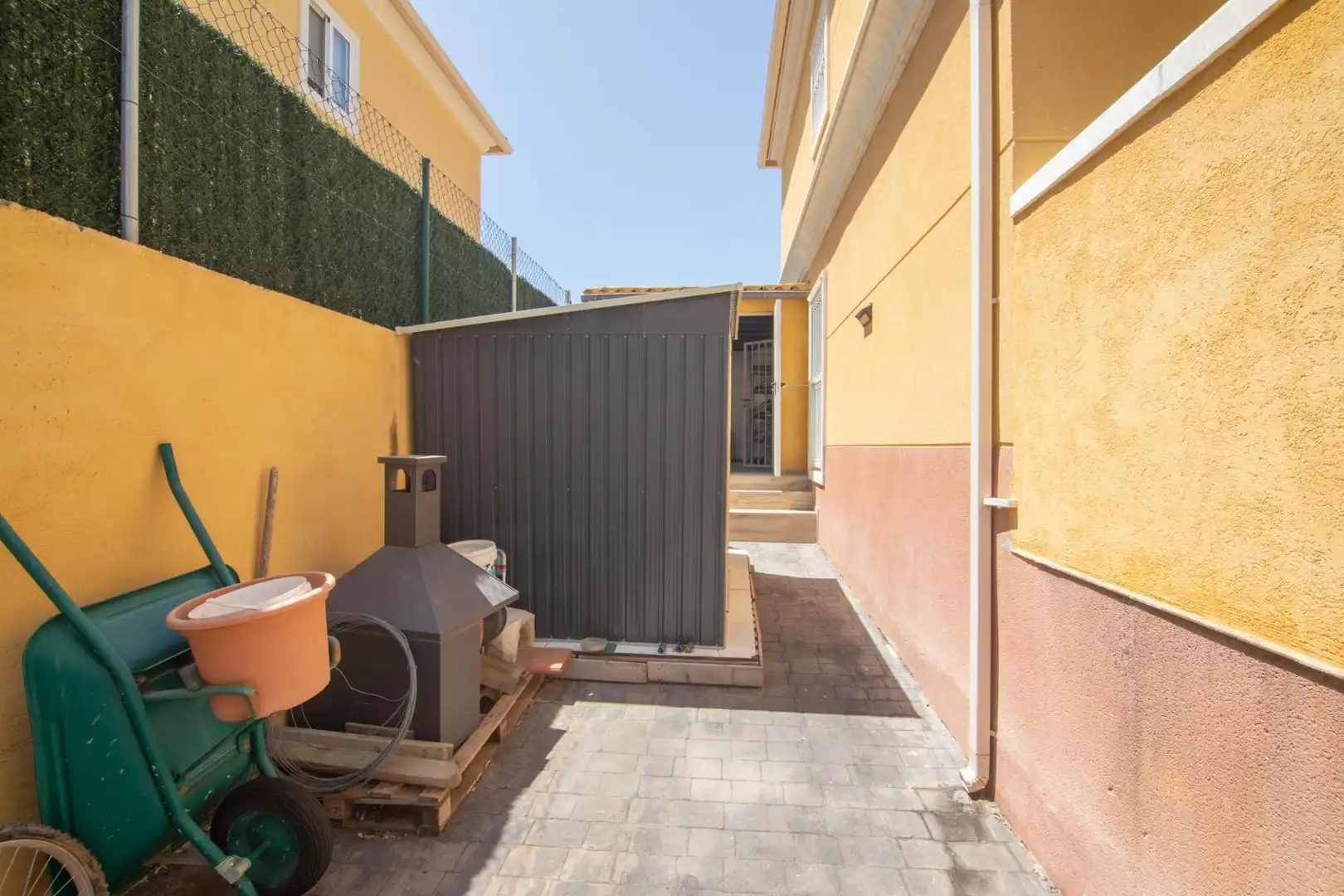 Vista exterior de Casa o xalet en venda en Aspe amb Piscina