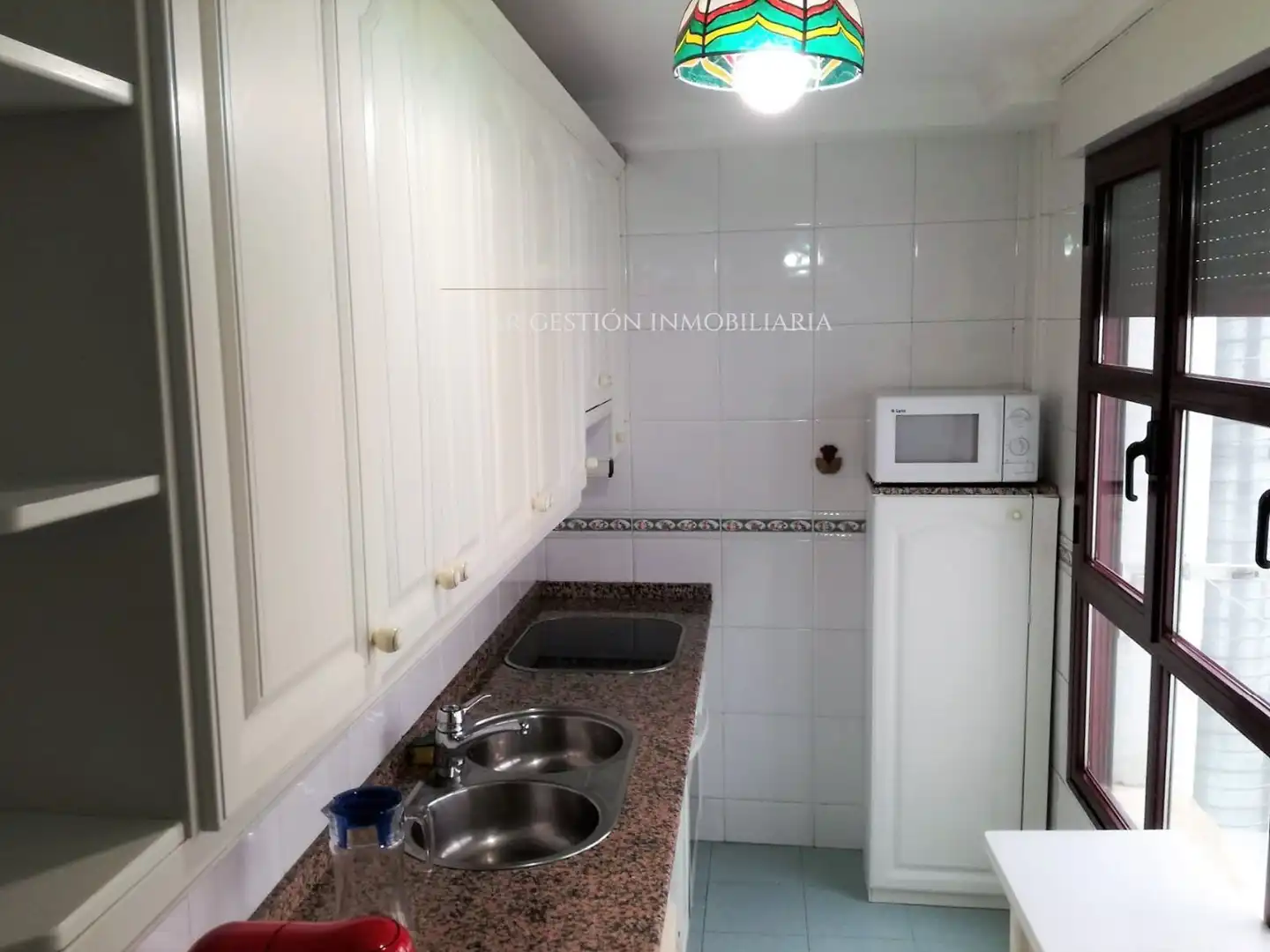 Kitchen of Flat for rent in Salamanca  with Heating, Parquet flooring and Furnished