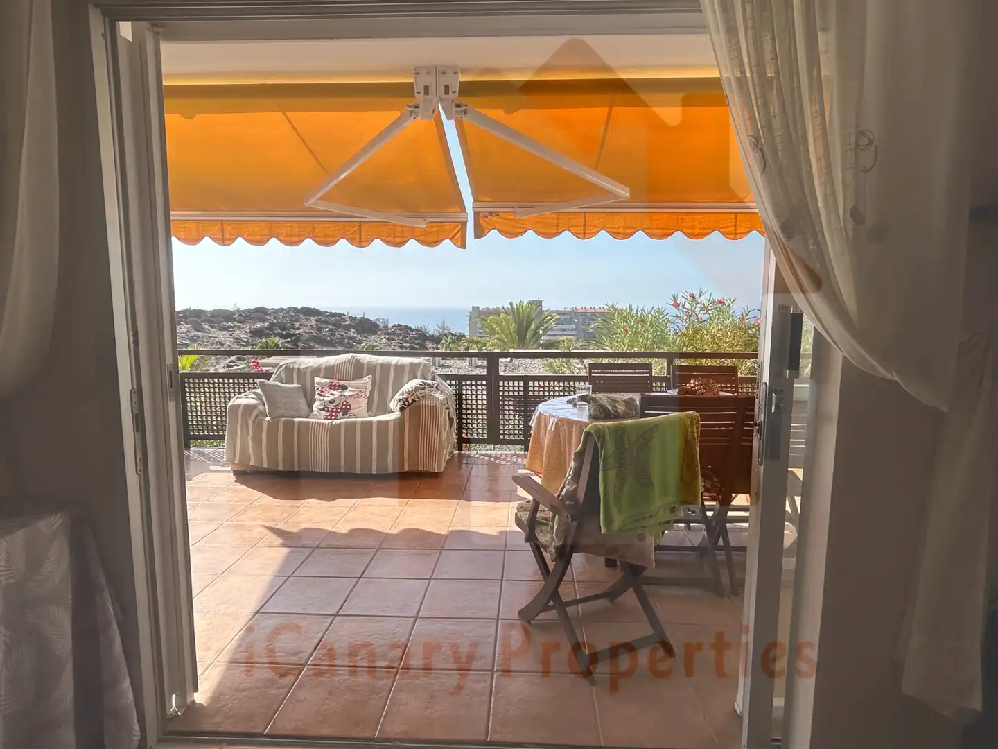 Terrasse von Wohnungen zur Miete in San Bartolomé de Tirajana mit Klimaanlage, Terrasse und Möbliert