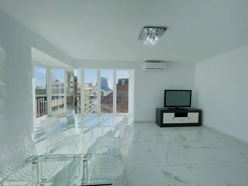 Sala de estar de Ático en venta en Calpe / Calp con Aire acondicionado, Calefacción y Terraza