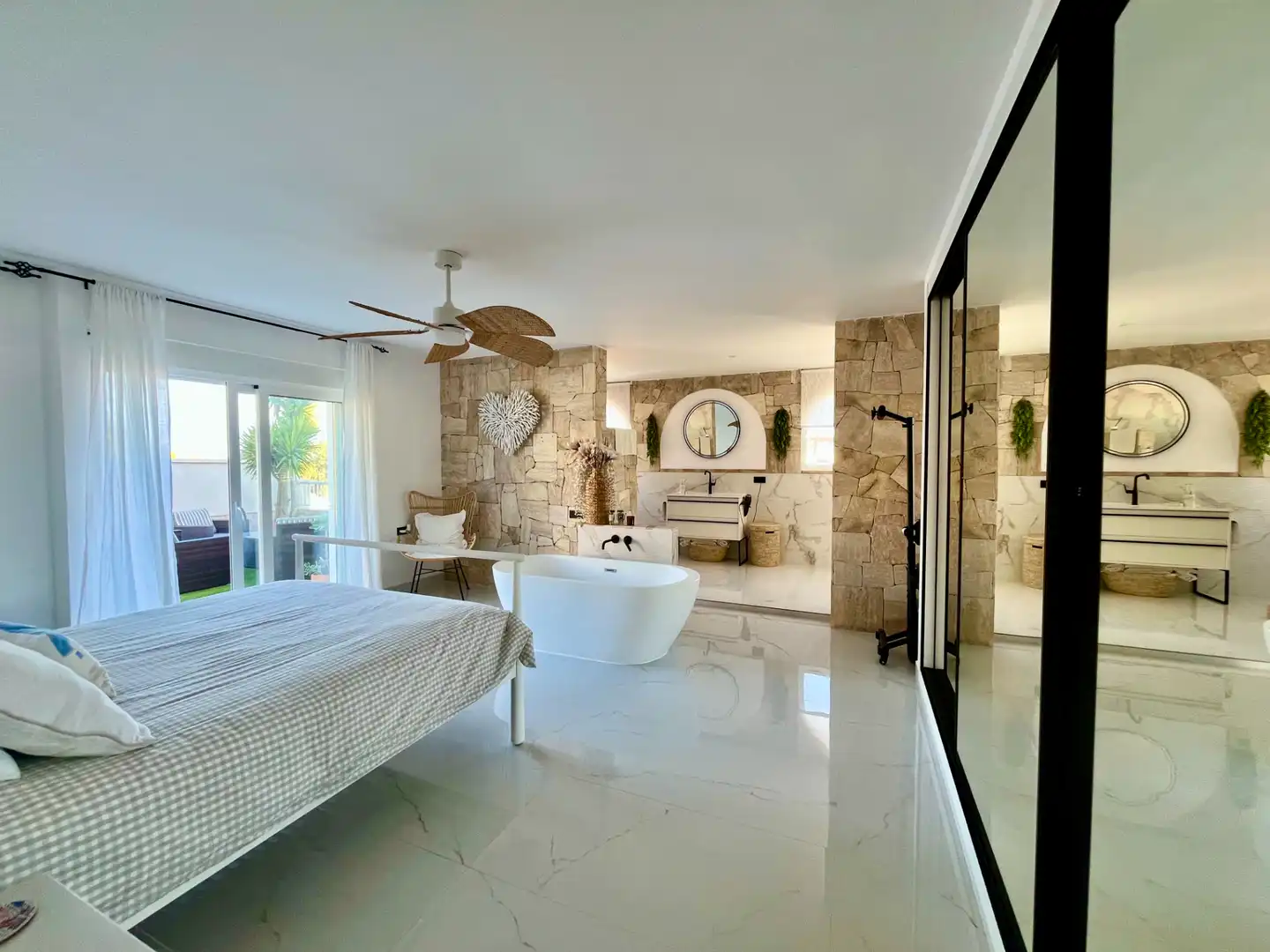 Baño de Casa adosada en venta en Cuevas del Almanzora con Aire acondicionado, Terraza y Amueblado
