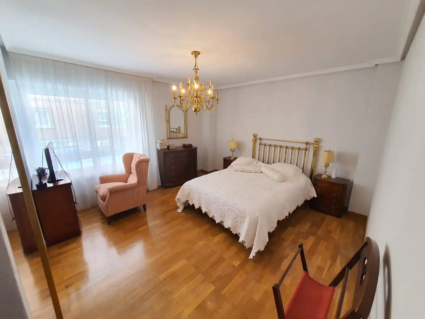 Schlafzimmer von Wohnung zum Verkauf in Palencia mit Heizung, Parkett und Abstellraum