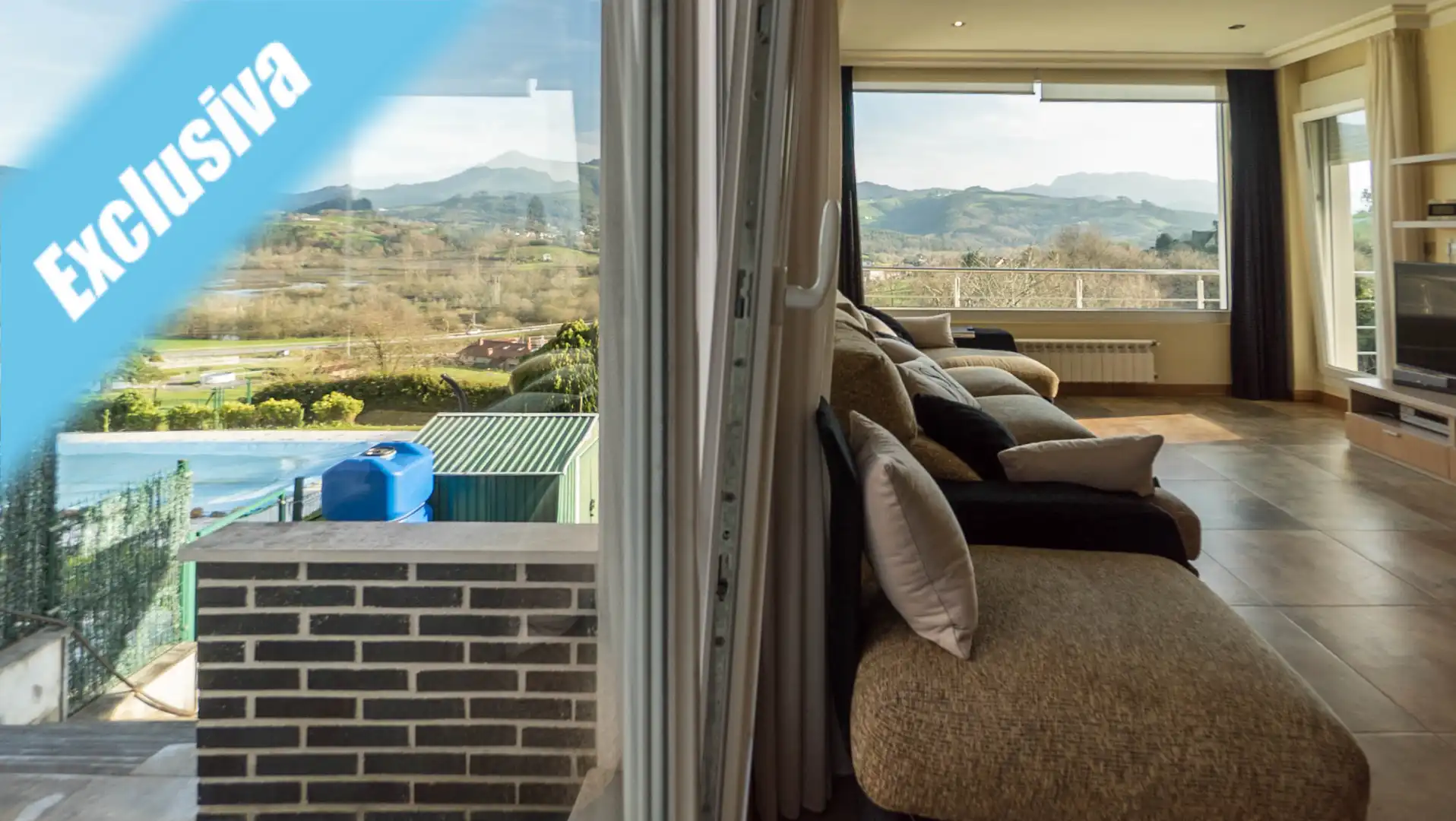 Living room of Houses for sale in Bárcena de Cicero  with Air Conditioner, Heating and Private garden