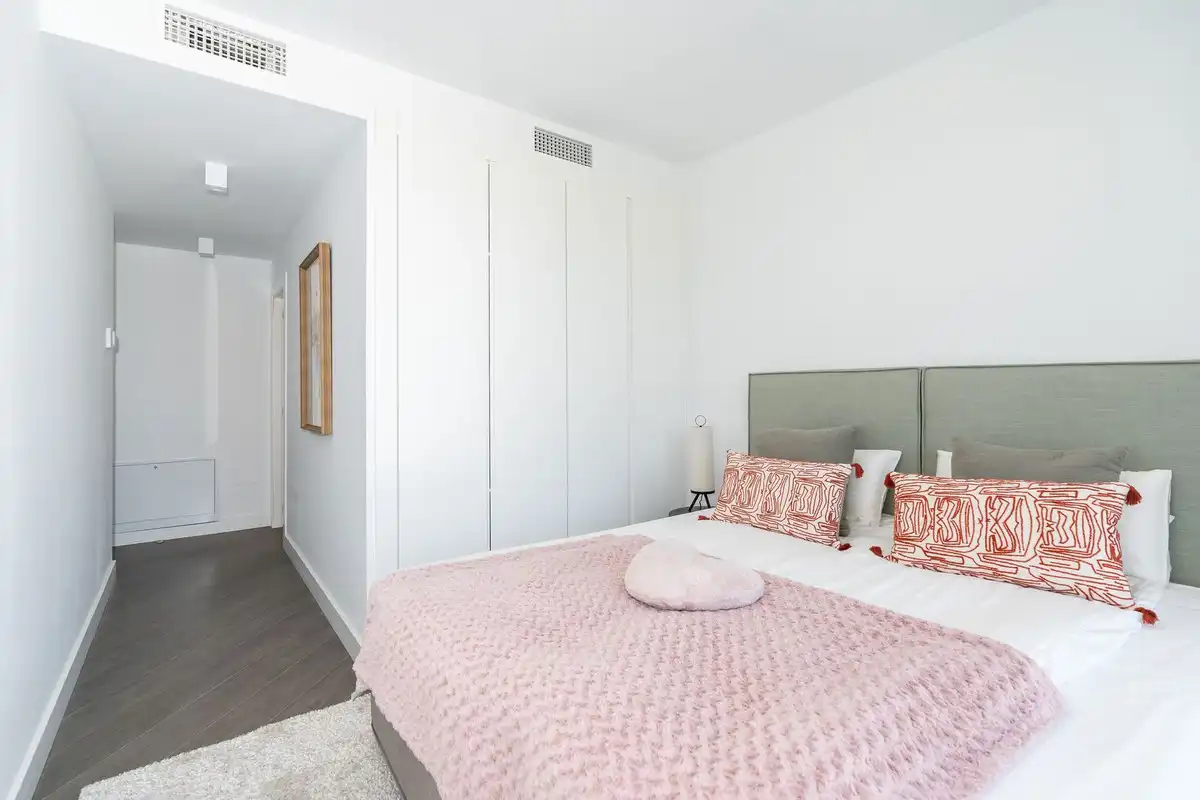 Bedroom of Houses for sale in Mijas  with Air Conditioner, Heating and Private garden