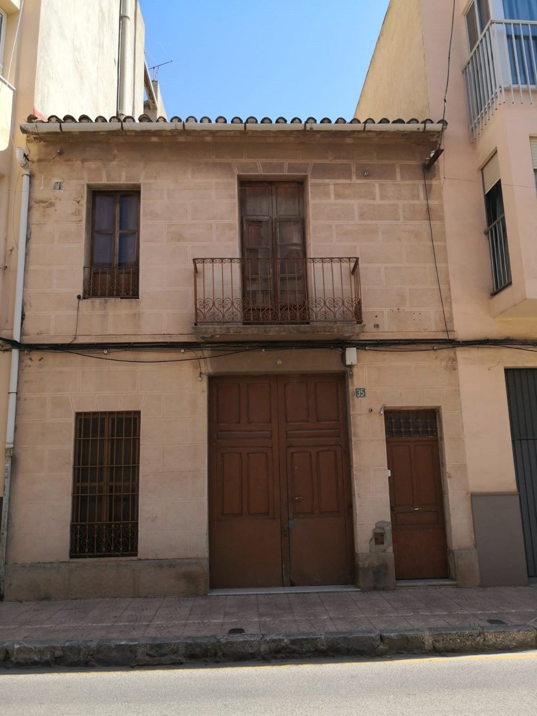 Vista exterior de Casa o xalet en venda en Callosa d'en Sarrià amb Terrassa
