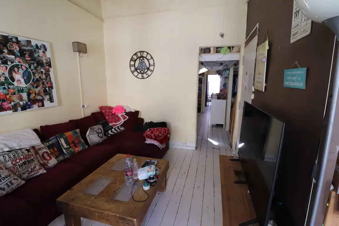 Sala de estar de Edificio en venta en  Palma de Mallorca con Alarma