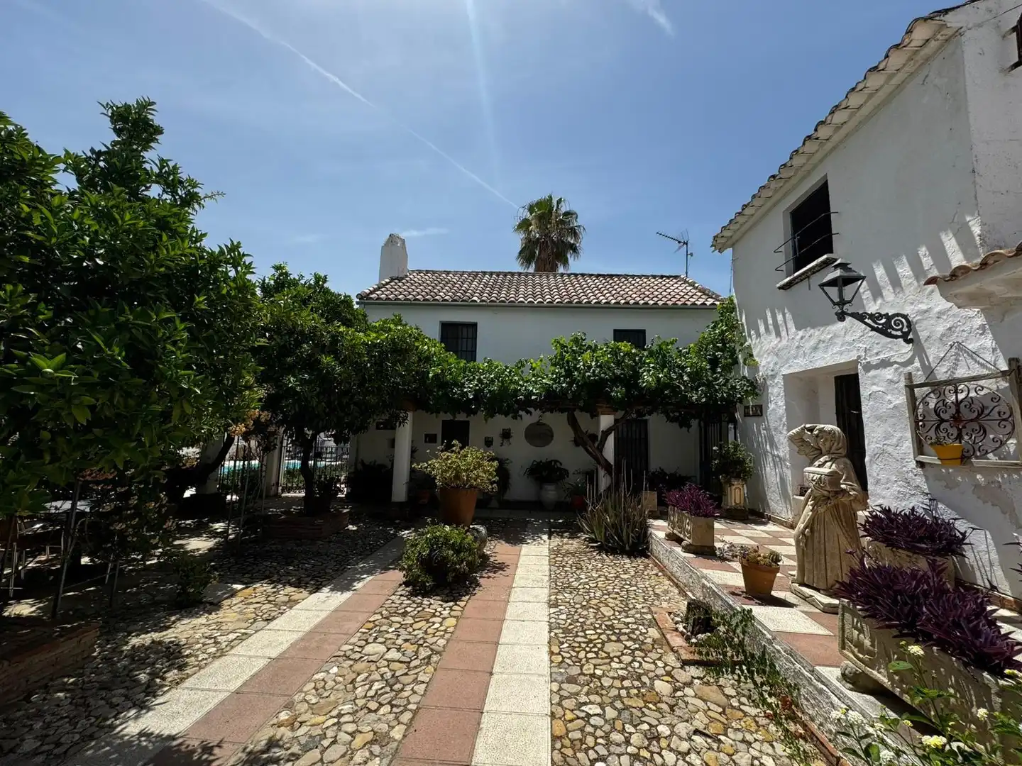 Exterior view of Houses for sale in Fuente-Tójar  with Air Conditioner, Heating and Private garden