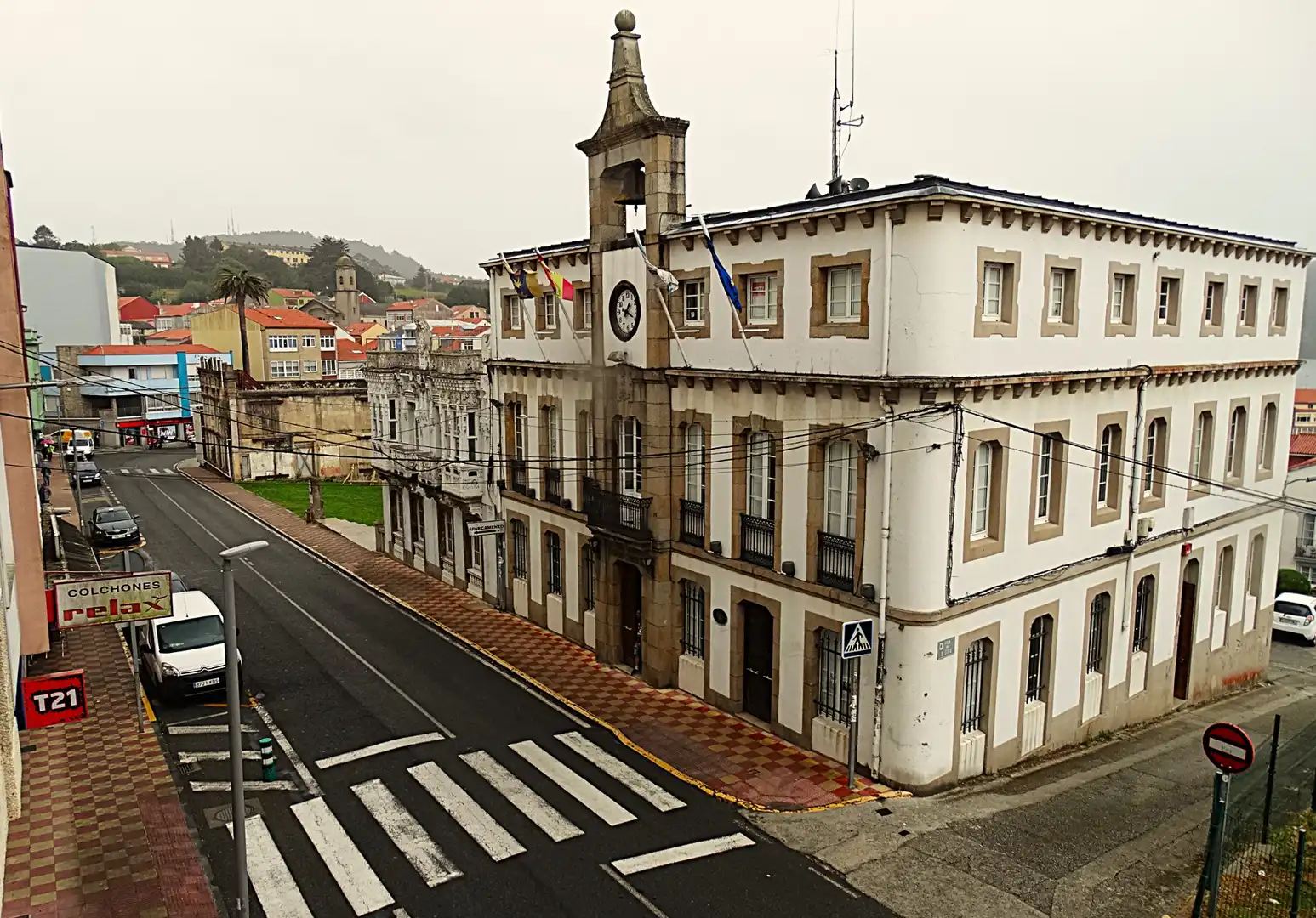 Vista exterior de Pis en venda en Mugardos amb Calefacció, Parquet i Terrassa