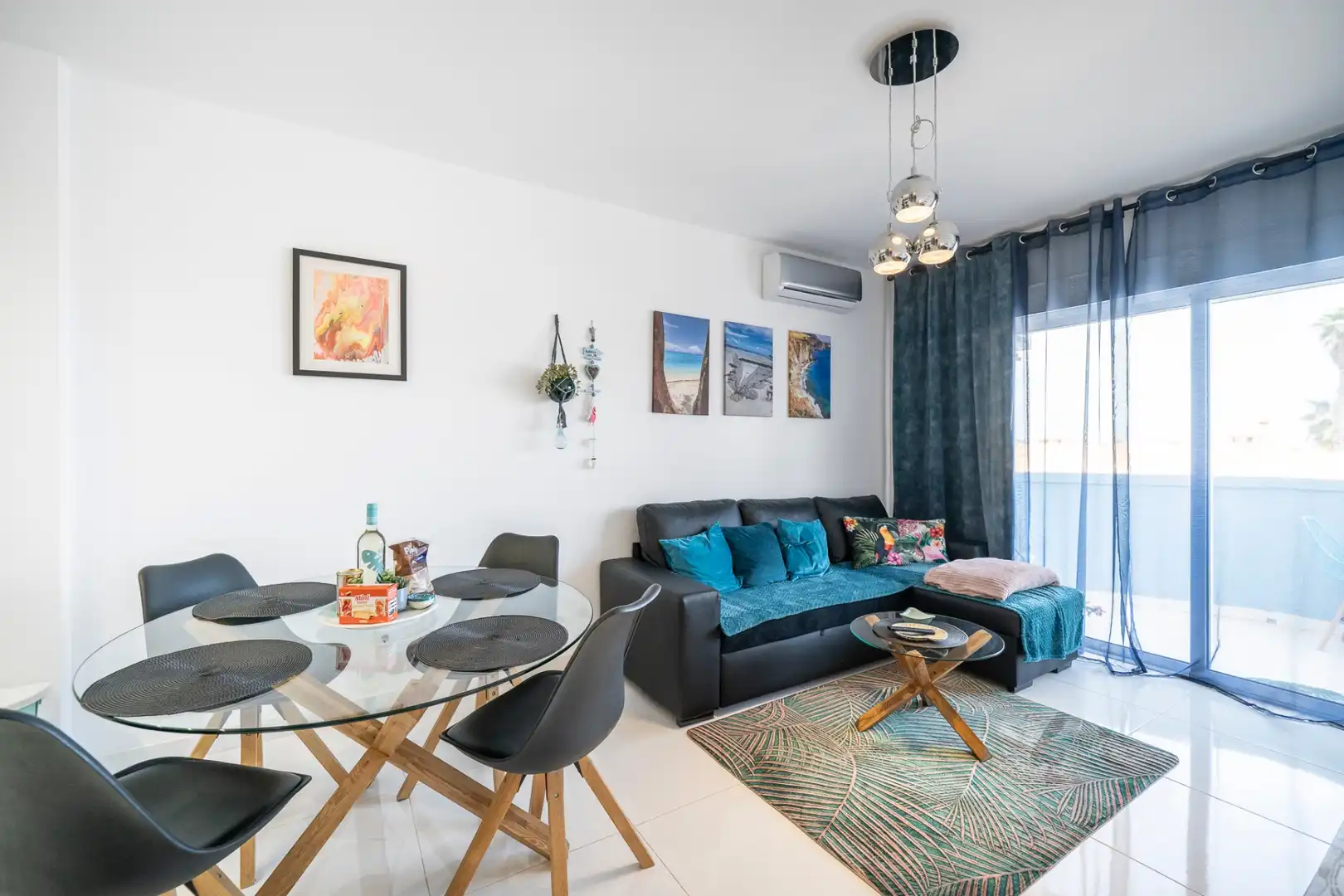 Sala de estar de Apartamento en venta en Orihuela con Aire acondicionado, Amueblado y Horno