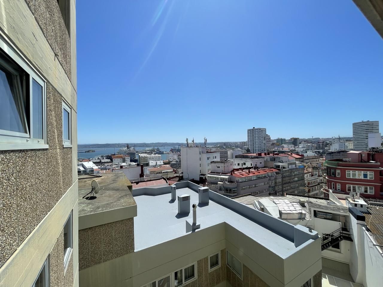 Exterior view of Flat for sale in A Coruña Capital   with Heating