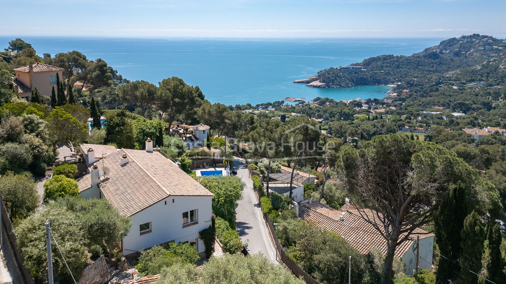 Exterior view of House or chalet for sale in Begur  with Air Conditioner, Heating and Private garden