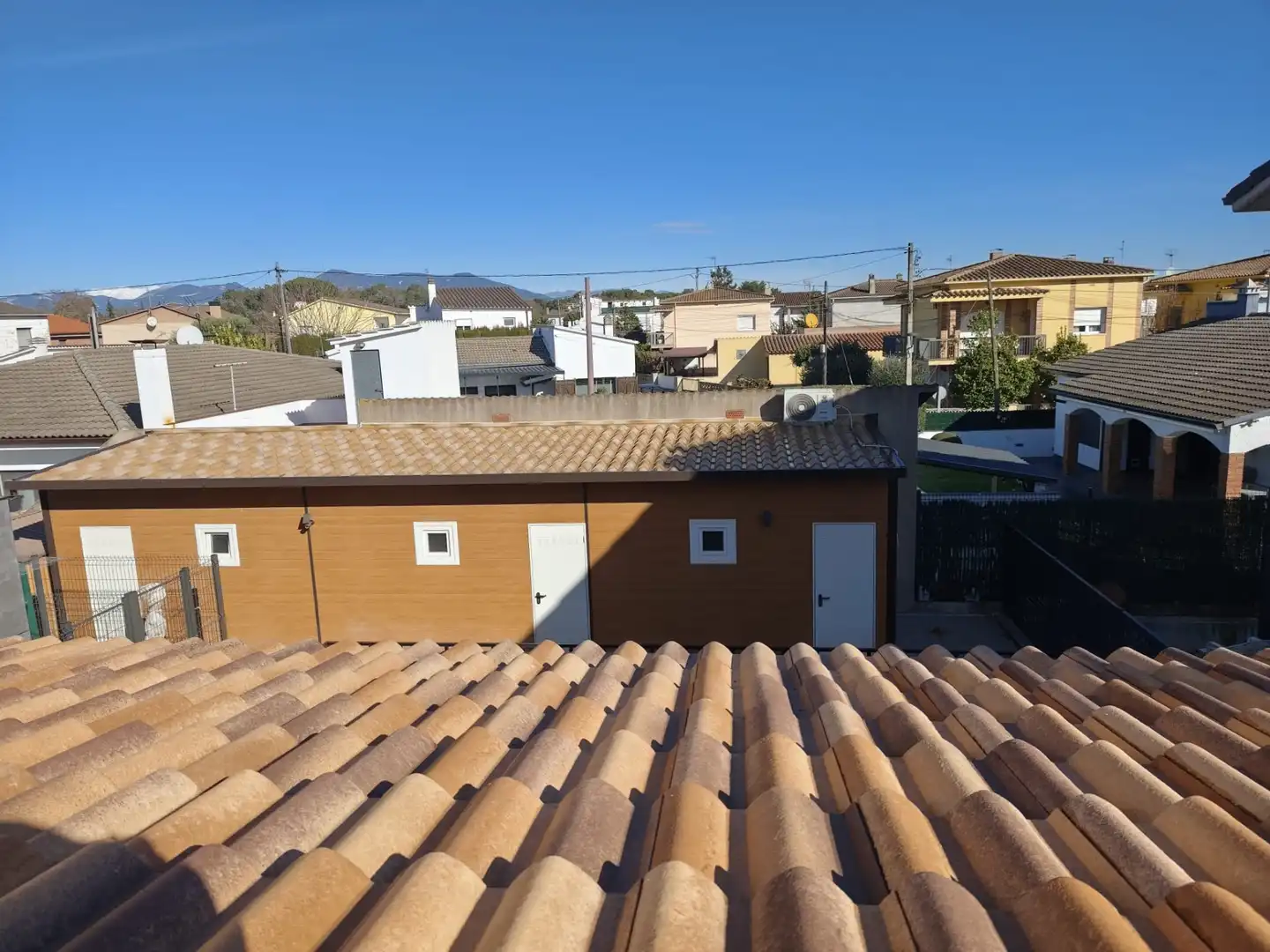 Vista exterior de Casa o chalet en venta en Fontcoberta con Aire acondicionado, Calefacción y Jardín privado