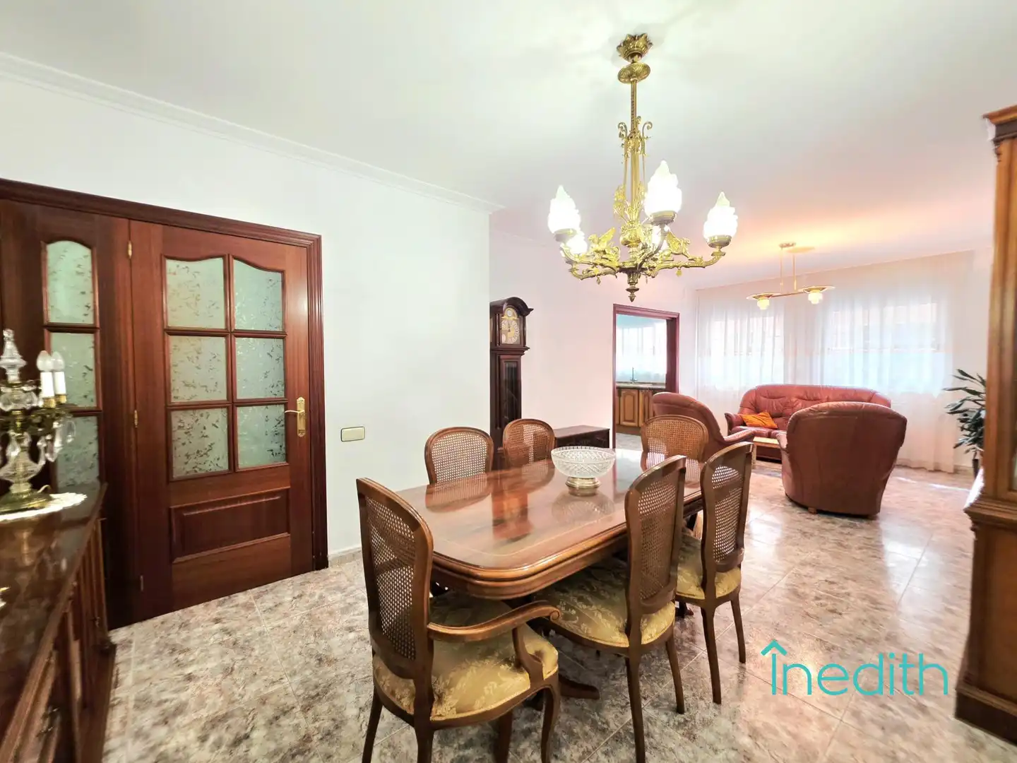 Esszimmer von Wohnung zum Verkauf in Cubelles mit Heizung, Privatgarten und Terrasse