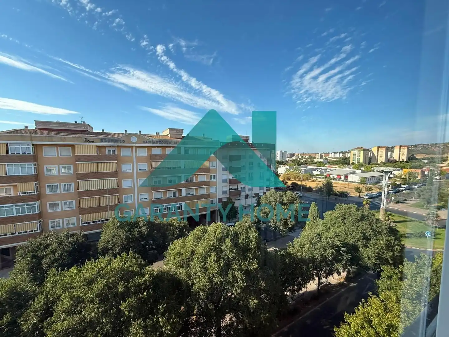 Vista exterior de Pis de lloguer en Cáceres amb Aire condicionat, Calefacció i Traster