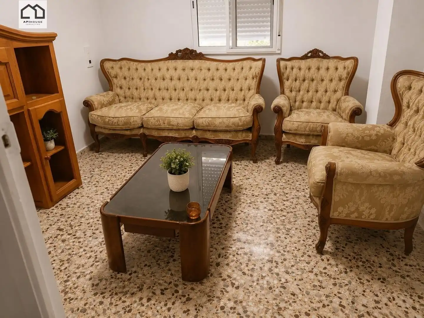 Wohnzimmer von Wohnung zum Verkauf in Salinas mit Möbliert
