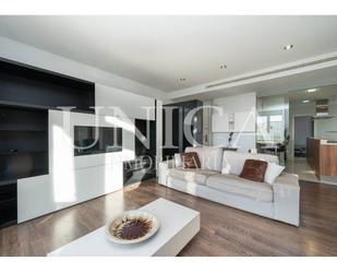 Living room of Attic for sale in  Madrid Capital  with Air Conditioner, Heating and Terrace