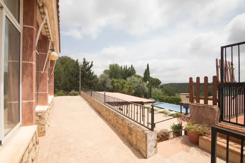 Jardí de Casa o xalet en venda en Tibi amb Aire condicionat, Piscina i Moblat