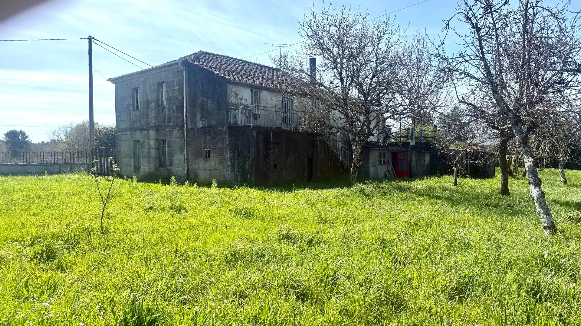 Vista exterior de Casa o chalet en venta en Piñor con Jardín privado, Terraza y Amueblado