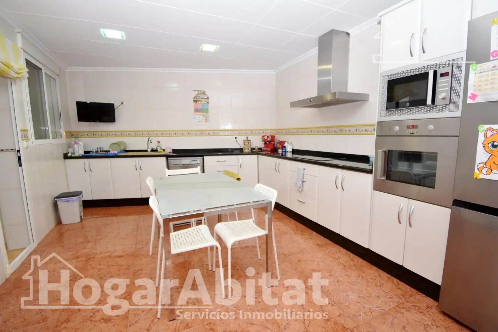 Kitchen of Flat for sale in Corbera  with Air Conditioner, Storage room and Balcony