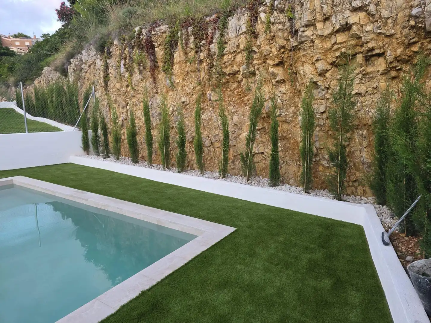 Piscina de Casa o xalet en venda en Calafell amb Aire condicionat, Calefacció i Jardí privat
