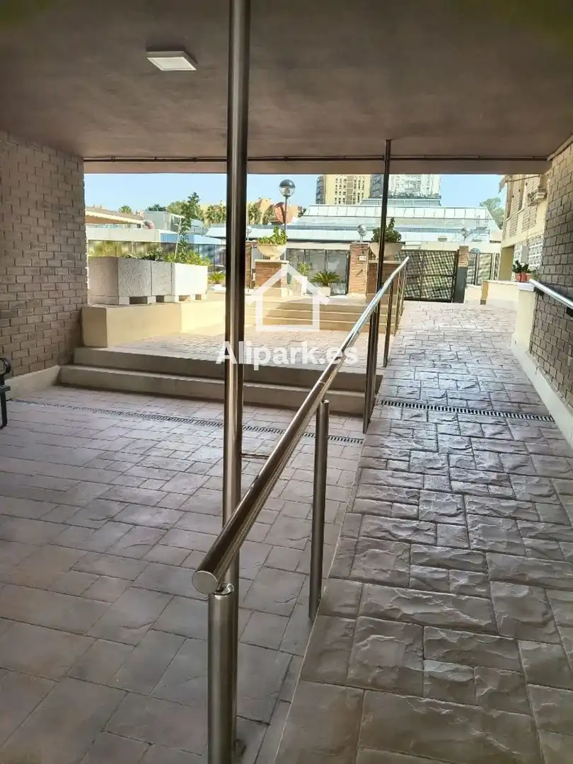 Terrace of Flat for rent in Alicante / Alacant  with Heating, Terrace and Swimming Pool