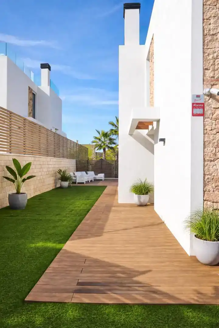 Terrassa de Casa o xalet de lloguer en Sant Josep de sa Talaia amb Aire condicionat, Jardí privat i Traster