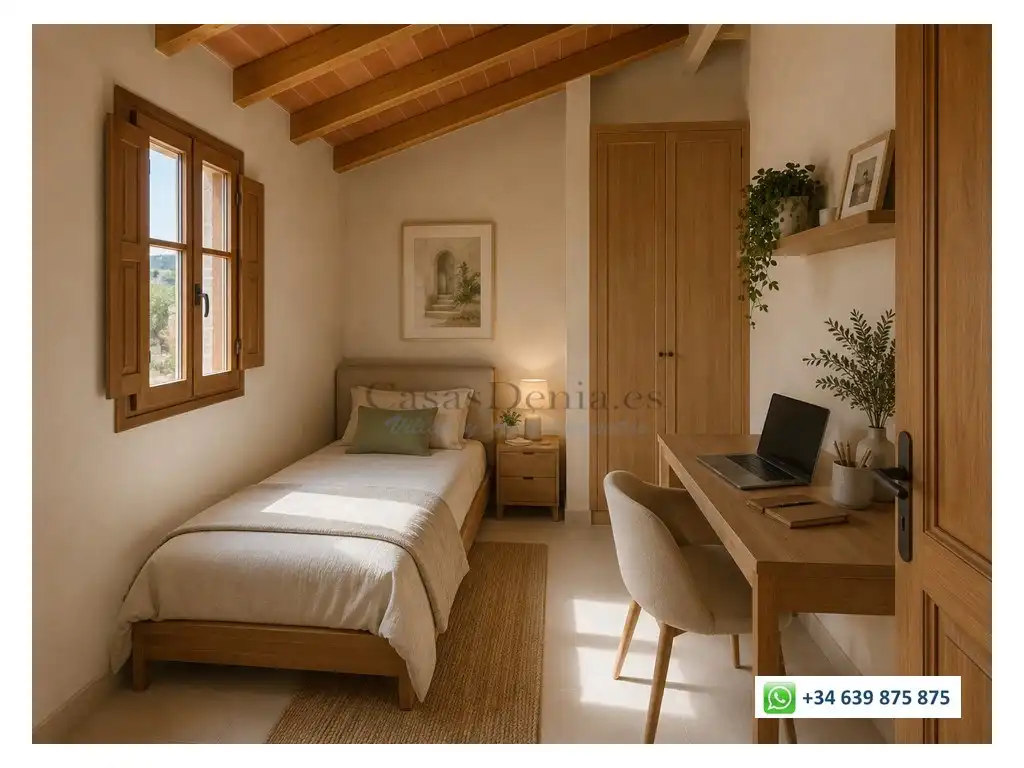 Bedroom of Houses for sale in Beniarbeig