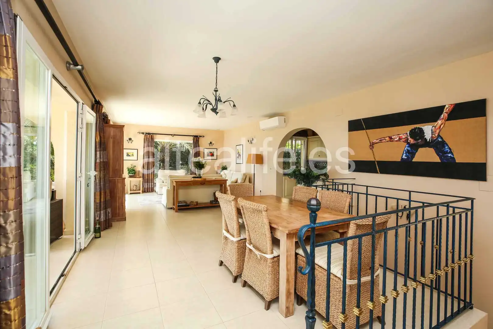 Dining room of Houses for sale in Altea  with Air Conditioner, Heating and Private garden