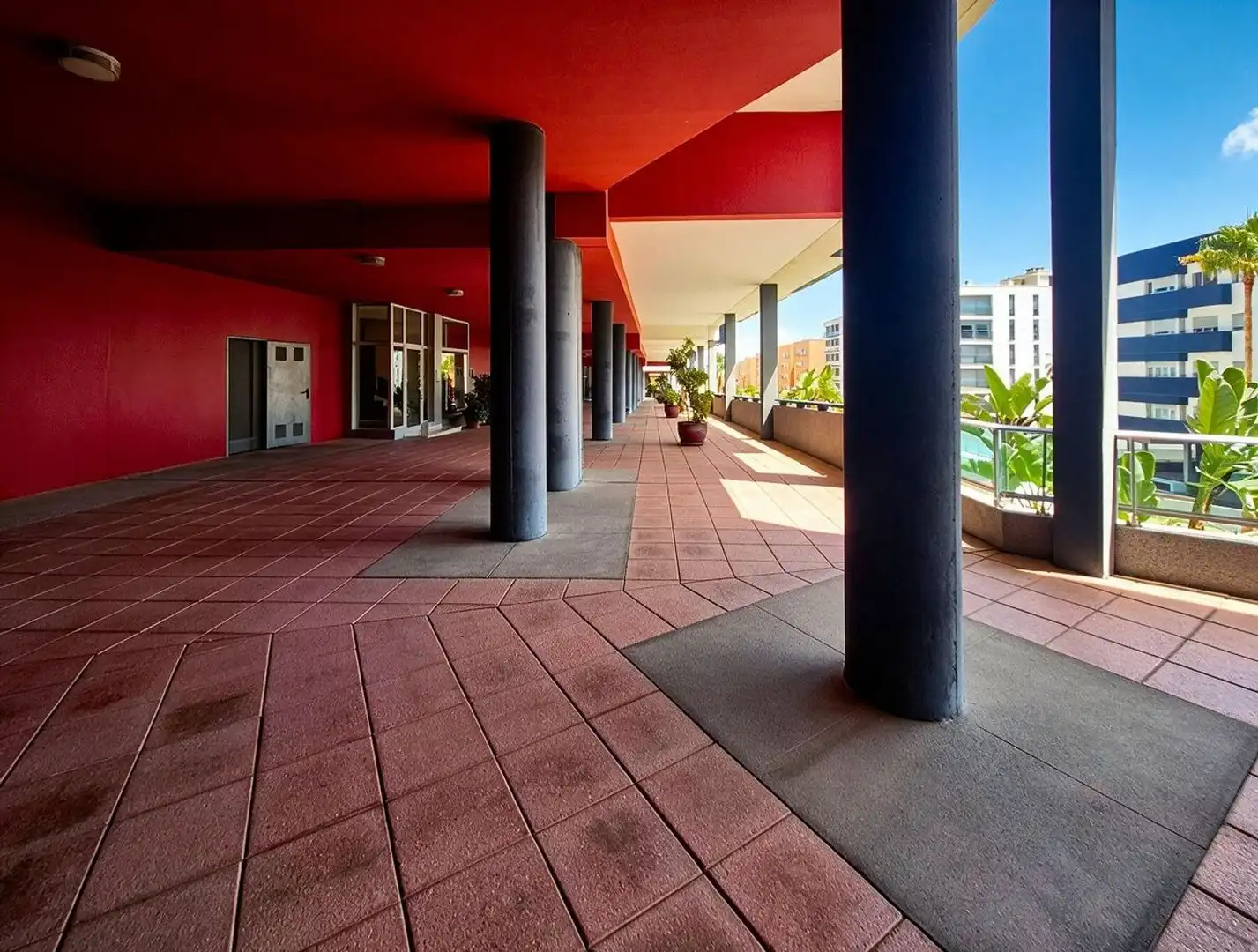 Terraza de Piso de alquiler en Las Palmas de Gran Canaria con Jardín privado, Trastero y Piscina comunitaria