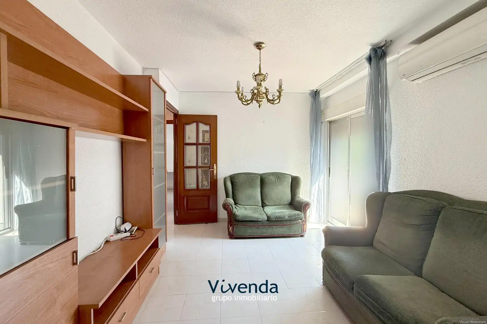 Living room of Flat for sale in Móstoles  with Air Conditioner, Heating and Terrace