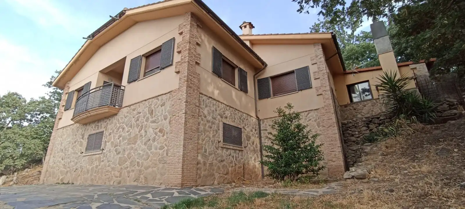 Exterior view of Houses for sale in Torremenga  with Heating, Private garden and Terrace