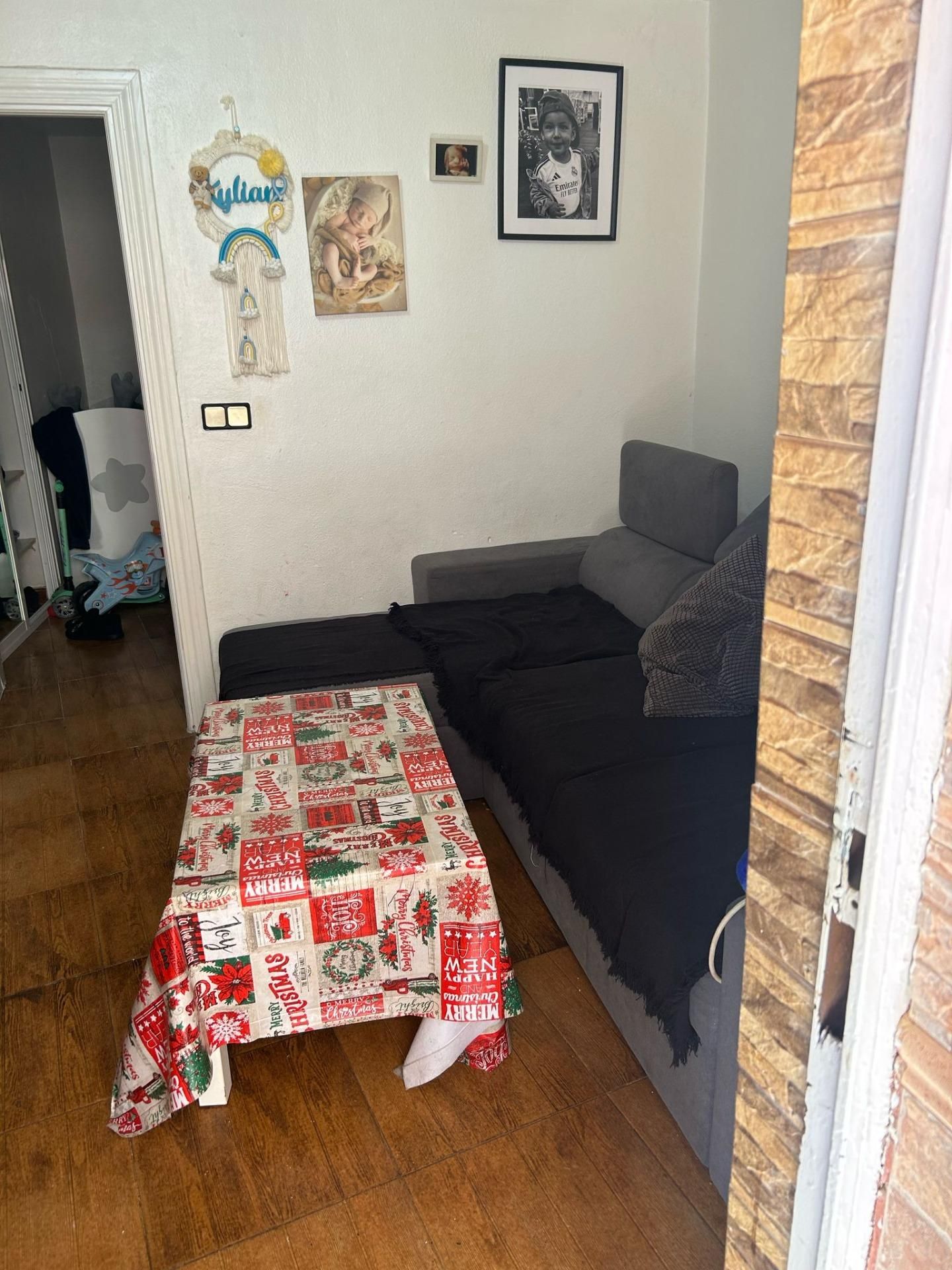 Living room of Single-family semi-detached for sale in Málaga Capital  with Air Conditioner, Heating and Terrace
