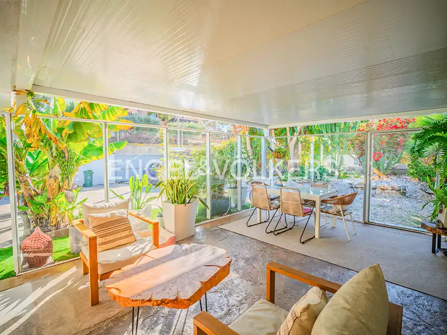 Terraza de Casa o chalet en venta en Mutxamel con Aire acondicionado, Calefacción y Jardín privado