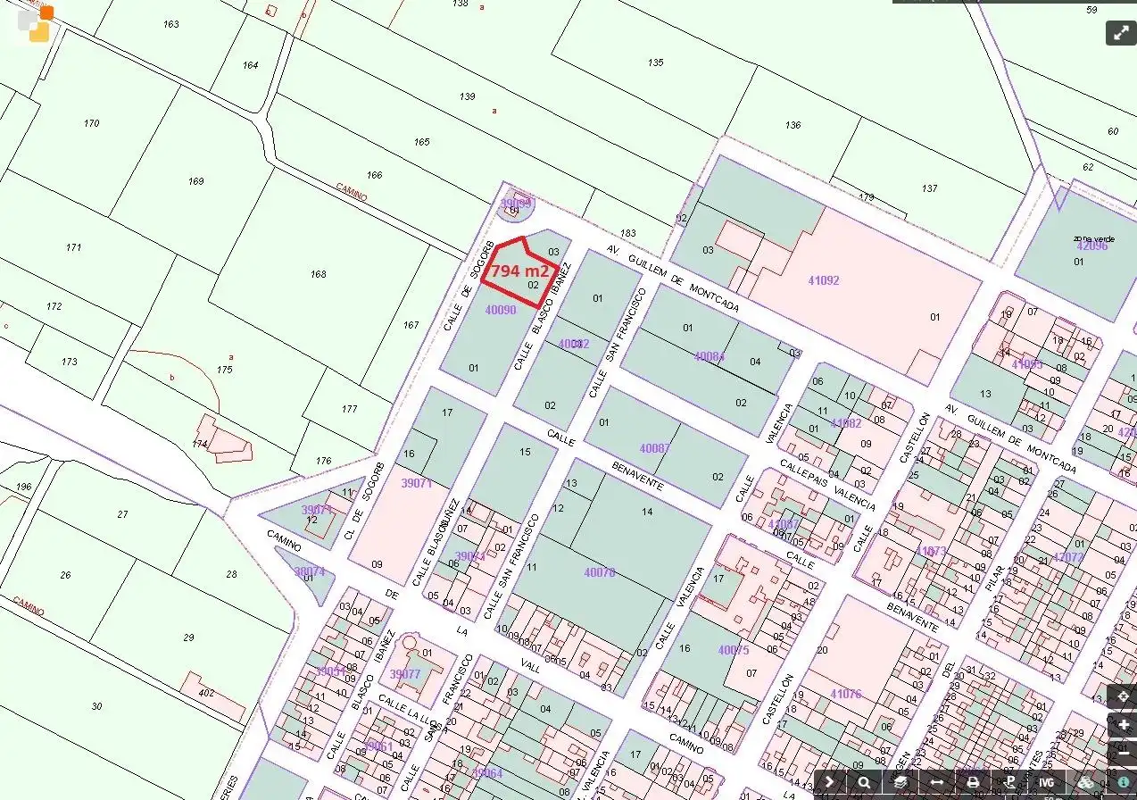 Lands and plots for sale in Moncófar Pueblo